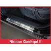 Edelstahl-Abdeckungsset-Heckstoßstangenschutz+Türschwellenschutzleisten Nissan Qashqai II 2013-16