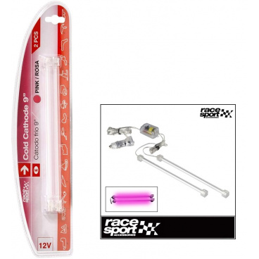 Innen-Neonlichter 12V rosa 2 Stück (2x23 cm) Innen-Neonlichter 12V rosa 2 Stück (2x23 cm)