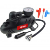 Kompressor 12V mit Reifendruckmesser und Reduzierstücken