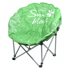 Campingstuhl klappbar FLOWERS grün