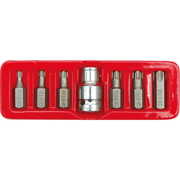 Bitsatz 7-tlg. CrV TORX Bitsatz 7-tlg. CrV TORX