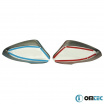Edelstahl-Spiegelabdeckungen Hyundai Veloster 2011-18, i30 2012-16