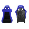 Sportstuhl SLIDE KS2 Premium Schwarz & Violett Velours Schwarz Glitzer