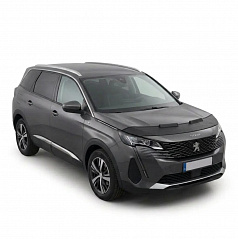 Verkleidung der Vorderseite der Motorhaube schwarz Peugeot 5008 2017–24