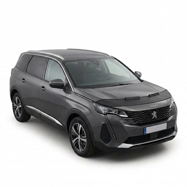 Verkleidung der Vorderseite der Motorhaube schwarz Peugeot 5008 2017–24