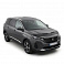 Verkleidung der Vorderseite der Motorhaube schwarz Peugeot 5008 2017–24