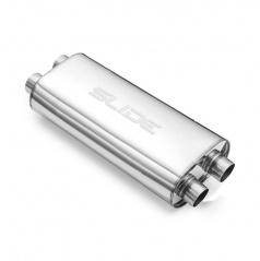 Mittelschalldämpfer 57mm SLIDE 304SS 550mm