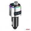 FM-Autotransmitter 2×USB-A microSD 12V 24V AMIO-04654