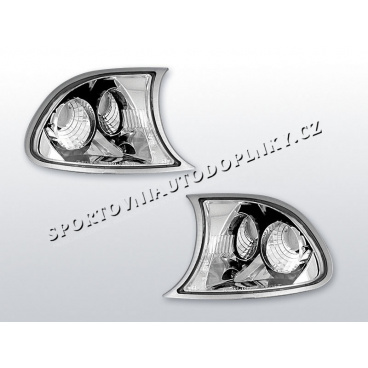 BMW E46 99–01 Frontblinker verchromt – Coupé/Cabrio