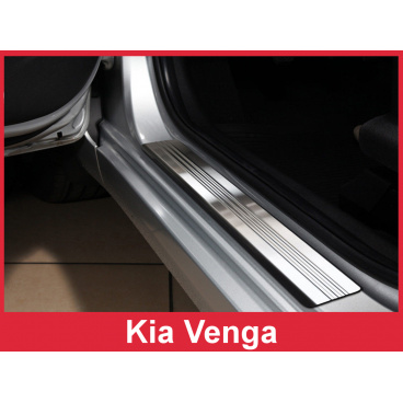 Einstiegsleisten aus Edelstahl, 2 Stück, Kia Venga 2009-16 Einstiegsleisten aus Edelstahl, 2 Stück, Kia Venga 2009-16