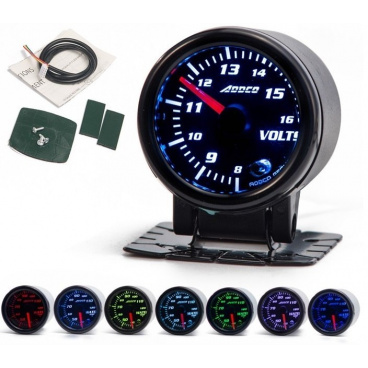ADDCO RACING Wecker 52 mm Voltmeter
