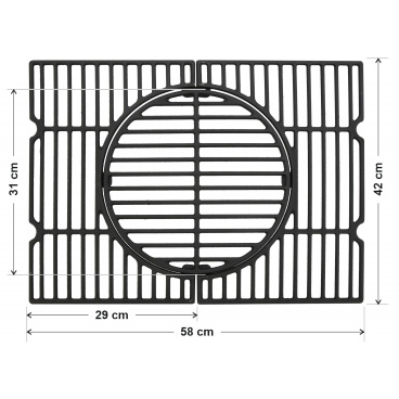 Gusseisenrost (für ROYAL CLASSIC 13040 Grill) Gusseisenrost (für ROYAL CLASSIC 13040 Grill)