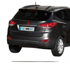 Edelstahlstreifen über dem hinteren Nummernschild Hyundai iX35 2010-15