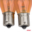 Halogenlampen PY21W BAU15S 12V AMBER 2 Stück Blister