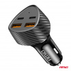 Autoladegerät 50W 2xUSB-A + 2xUSB-C AMiO-04284