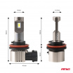 LED-Autolampen Serie H25 CANBUS H8 H9 H11 H16 12V 31W AMIO-04713