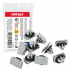Satz Schwellerleistenclips mit Gummidichtung 11 mm, 10 Stk.