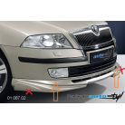 Skoda Octavia II Spoiler unter der vorderen Stoßstange
