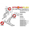 Skoda Octavia II 2004-... StrongFlex Sport Satz Silentblöcke nur für die Vorderachse 6-tlg