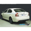 Heckstoßstangendiffusor – schwarzes Muster für Škoda Octavia II Facelift Limousine/Kombi