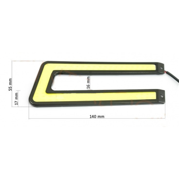 Zusätzliche LED-Beleuchtung U 830 Lm
