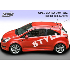 OPEL CORSA D 3D 07+ Heckspoiler. obere Tür OPEL CORSA D 3D 07+ Heckspoiler. obere Tür