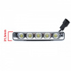 Tagfahrlicht 2x5W große LEDs 190 mm x 31,5 mm x 42 mm