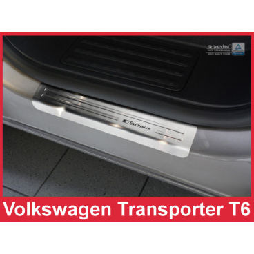 Edelstahl-Einstiegsleisten 2 Stück Volkswagen Transporter T6 2010+