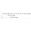 Gola-Set 1/2" 12-tlg. STHOR