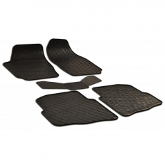 Gummiteppiche-Gummi-Automatten, Škoda Fabia I, 2000-2007 – 5 Stück