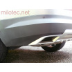 Auspuffblenden Dummy XL Škoda Kodiaq 2 Stück 20x10 cm