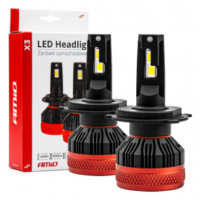 LED-Hauptscheinwerferlampen H4 X3 Serie AMiO LED-Hauptscheinwerferlampen H4 X3 Serie AMiO