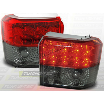VW T4 1990–03 LED-Hecklampen, roter Rauch VW T4 1990–03 LED-Hecklampen, roter Rauch
