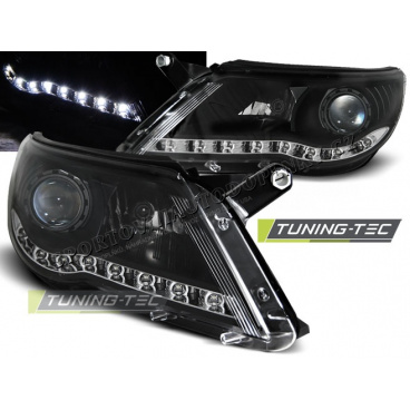 VW TIGUAN 10.2007–2011 vordere klare Lichter, Tageslichtschwarz