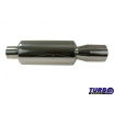 TurboWorks Sportauspuff mit runder Spitze (76 mm Einlass)