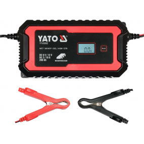 Ladegerät mit LCD-Display 6V/2A, 12V/10A