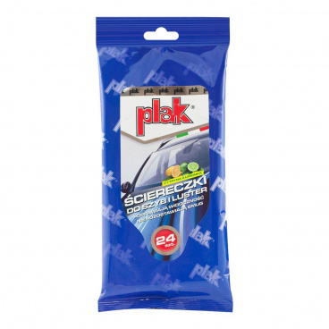 PLAK Glasreinigungstücher – Zitrone mit Limette 24 Stück PLAK Glasreinigungstücher – Zitrone mit Limette 24 Stück