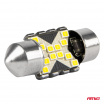 LED-Glühbirnen CANBUS 12SMD Festoon C5W 2016 31mm Weiß 12/24V AMiO-04235