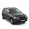 Schwarze Verkleidung der Vorderseite der Motorhaube BMW BMW X3 F25 2010-2017