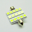 15 große LED-Leuchtmittel Sulfitweiß 42 mm II - 1 Stk