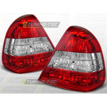 MERCEDES W 202 C-KLASSE 1993–00 RÜCKLEUCHTEN ROT WEISS