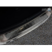 Edelstahlabdeckung - schwarzer Schwellenschutz für die hintere Stoßstange des Volkswagen Passat B7 Kombi 2011-14