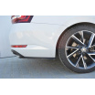 Seitendiffusoren unter der hinteren Stoßstange für Škoda Superb Mk3, Maxton Design (ABS-Kunststoff ohne Oberflächenbehandlung)
