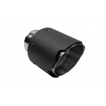 Endrohr 114mm Eingang 70mm Carbon Matt