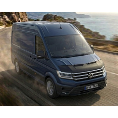 Motorhauben-Frontblende schwarz VW Crafter 2017+
