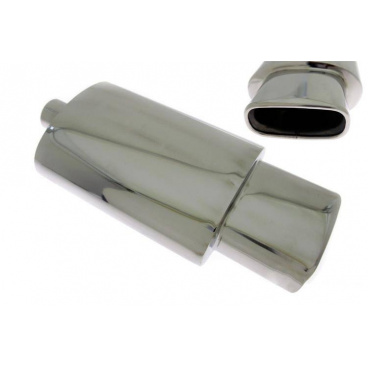 Sportauspuff TurboWorks ovale Spitze 3