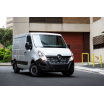 Edelstahlabdeckung - Schwellenschutz für die hintere Stoßstange Renault Master 2014-16