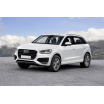Edelstahlabdeckung - Schwellenschutz für die hintere Stoßstange Audi Q2 2016+