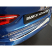 Edelstahlabdeckung - Schwellenschutz für die hintere Stoßstange BMW X1 F48 2015+ (nur für Version mit M-Paket)