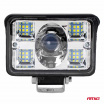 Quadratische Arbeitsleuchte 17LED COMBO 9-36V
